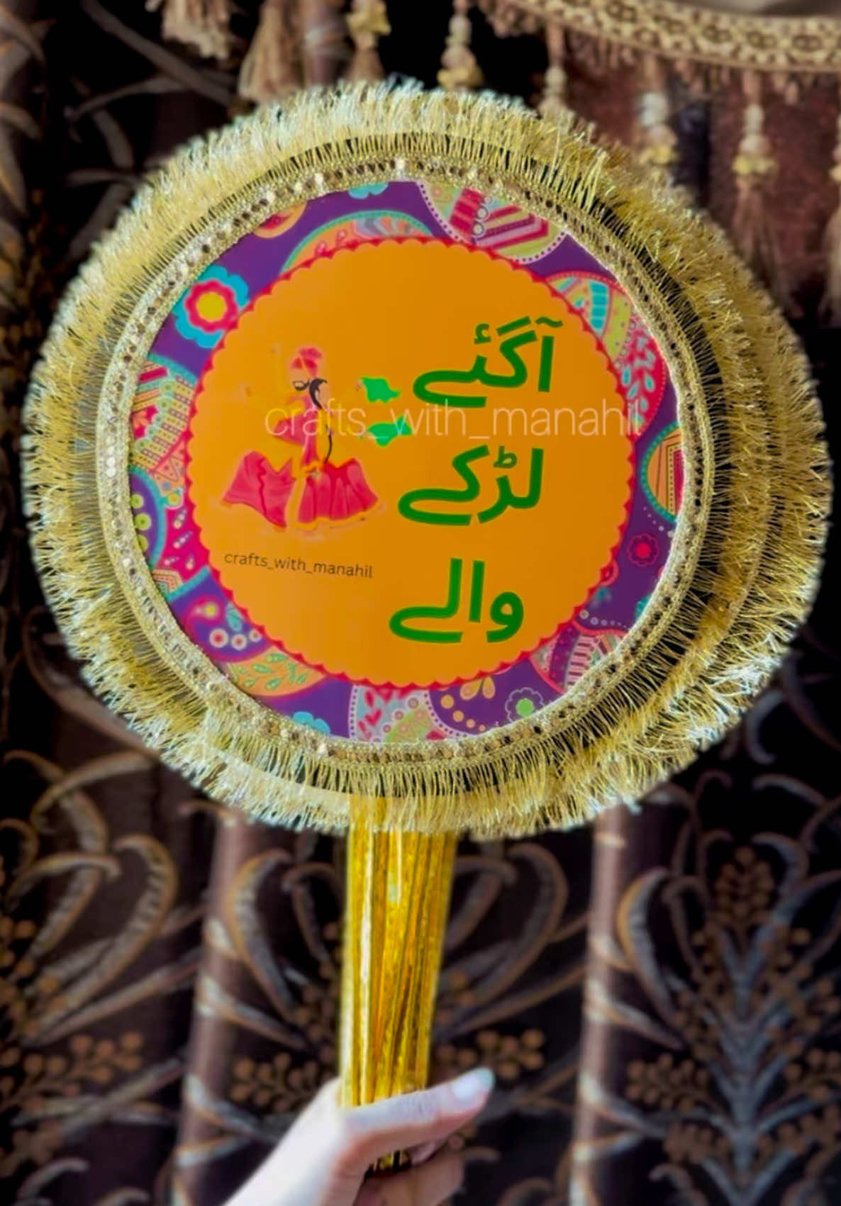 Customised Wedding Props ♥️ Dispatched Alhamdulillah 😇🎁 -Dm for orders & more details 📨 -Customisation available 🌺 -Delivery all over Pakistan available 📦🚚🇵🇰 #craftswithmanahil #foryou #viraltiktok #mehndi #weddingprops 