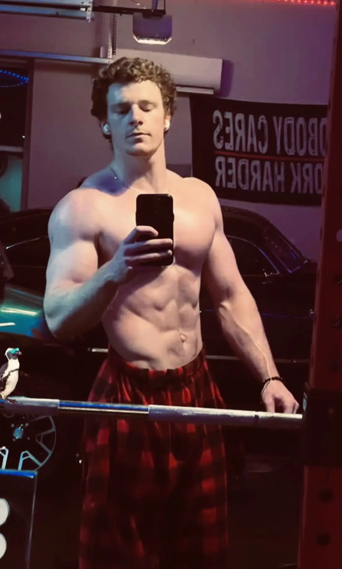 They train… I transform. Beast mode 24/7. 🦁 #GymTok