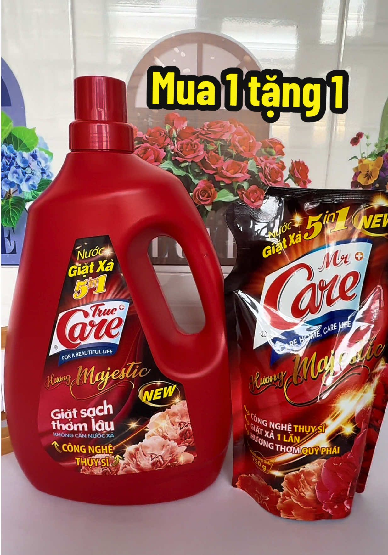 Nước giặt xả cao cấp công nghệ từ Thụy Sĩ giặt sạch thơm lâu tiết kiệm số lượng có hạn #cucnguyenshop #tiktok #nuocgiatxa 