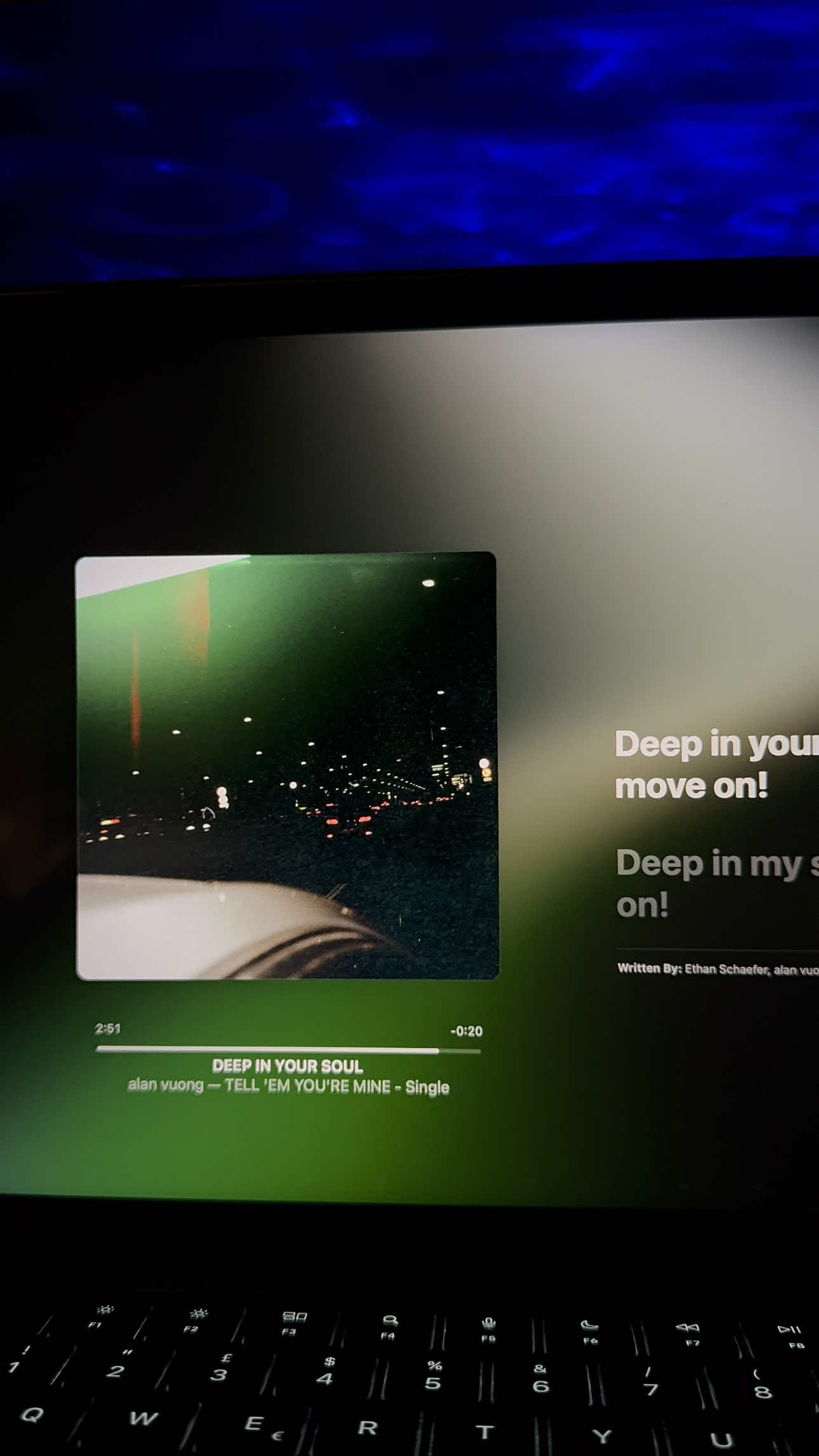 deep in your soul#fyp #karaoke #song #foryou #lyric 