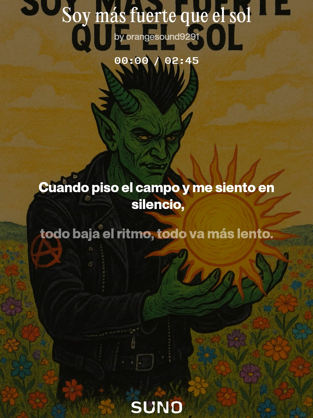 Soy más fuerte que el sol #tiktokmusic  Locura Poetica...
