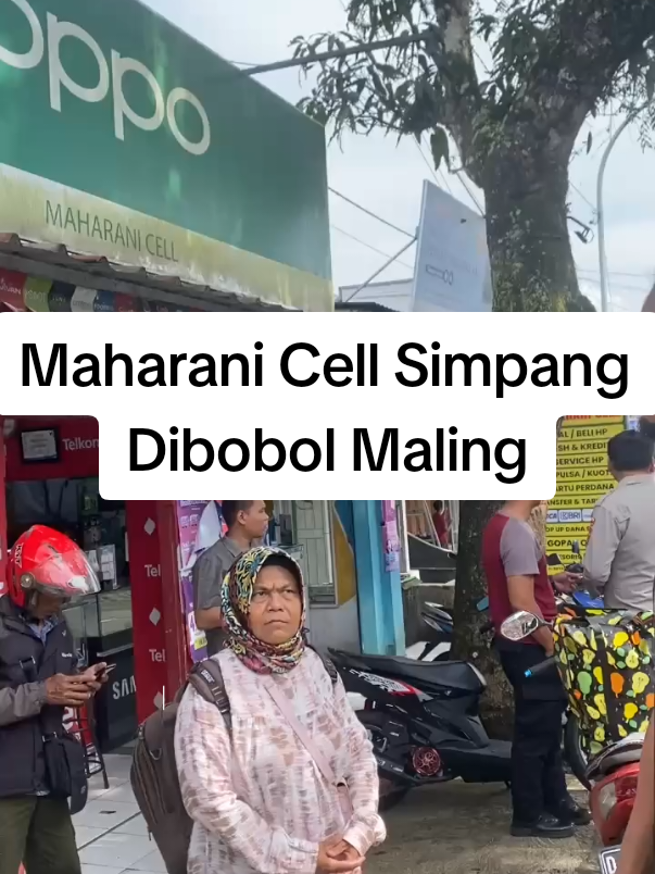 Maharani Cell Simpang Bantarkalong Dibobol Maling BANTARKALONG, LENSA TASELA - Konter Maharani Cell Cabang Simpang yang berada di Simpang Kecamatan Bantarkalong Kabupaten Tasikmalaya dibobol maling pada Jumat 3 Oktober 2025. Diduga, pelaku melakukan pembobolan dari atap bangunan. . Sumber Video: FB / Uchie Maharani Diolah: Lensa Tasela #maharanicell #maling #simpangbantarkalong #bantarkalong #fyp 