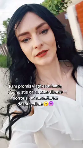 I-am promis viață ca-n filme, dar nu stie că eu ador filmele horror si documentarele despre crime. #fy #fypシ゚viral🖤tiktok☆♡🦋myvideo❤️❤️🥰🥰🥰 #viral #ttk 