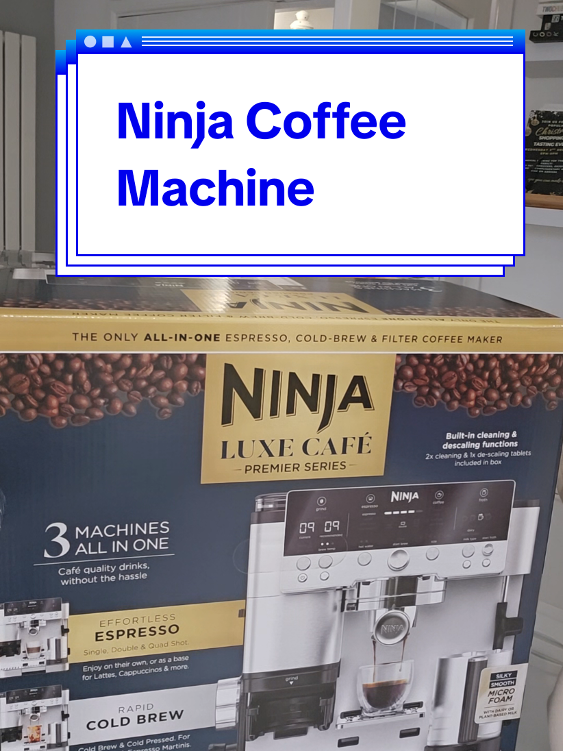 OMG I'm so excited for this... Time for... A latte  A flat white A cappuccino  A cold brew  What else shall I try? #coffee #ninja #ninjauk #sharkninjasuperbrandday #tiktokshop 