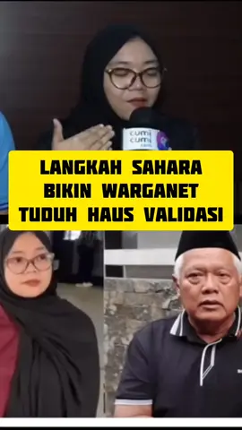 Sahara Ikuti Jejak Yai Mim, Netizen Tuduh Cari Validasi! #gosipterbaru #gosipartis #artisindonesia #beritaviral #beritaterupdate #beritaterkini #beritahariini #selebritisindonesia #infoselebindonesia #beritaartis
