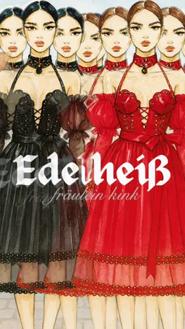 The Edelheiß Collection is a modern reinterpretation of the Bavarian dirndl ❤️‍🔥 Each piece is handmade in Berlin from glossy patent leather with metallic inlays and gold-plated details. Featuring A mix of materials, Blending heritage with contemporary craftsmanship, the collection transforms tradition into bold, couture design. ✨ #dirndl #handmadeinberlin #berlinfashion #customleather #customcostumes 