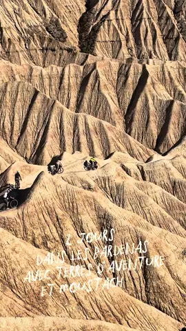 2 jours dans les Bardenas avec  Terres d’Aventure et Moustache bike 👌🏽👌🏽. Hâte de découvrir d’autres destination avec eux. Merci à Oakley pour les équipements vélo. 