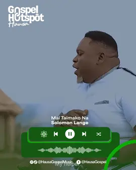Big News from the Gospel Hotspot Family! We’re thrilled to announce the launch of Gospel Hotspot (Hausa), a brand-new page fully dedicated to Hausa Gospel Music! At Gospel Hotspot, our heart has always been to celebrate Nigeria’s rich indigenous gospel sounds. That’s why we already have: Gospel Hotspot (Main Page) Gospel Hotspot (Yoruba) Gospel Hotspot (Igbo) And now, it’s time to give Hausa Gospel Music its very own home. 💛💚 This new platform will spotlight Hausa gospel artists, songs, and stories that celebrate the vibrant beauty of Arewa gospel culture. Connect with us here: Facebook: @HausaGospel  TikTok: @HausaGospelMusic Instagram: @HausaGospelMusic We’re so excited to see all that God will do through this new platform — and we can’t wait to grow this community with you! 🙌 #GospelHotspot #HausaGospel #Arewa #GospelHotspotHausa #SolomonLange