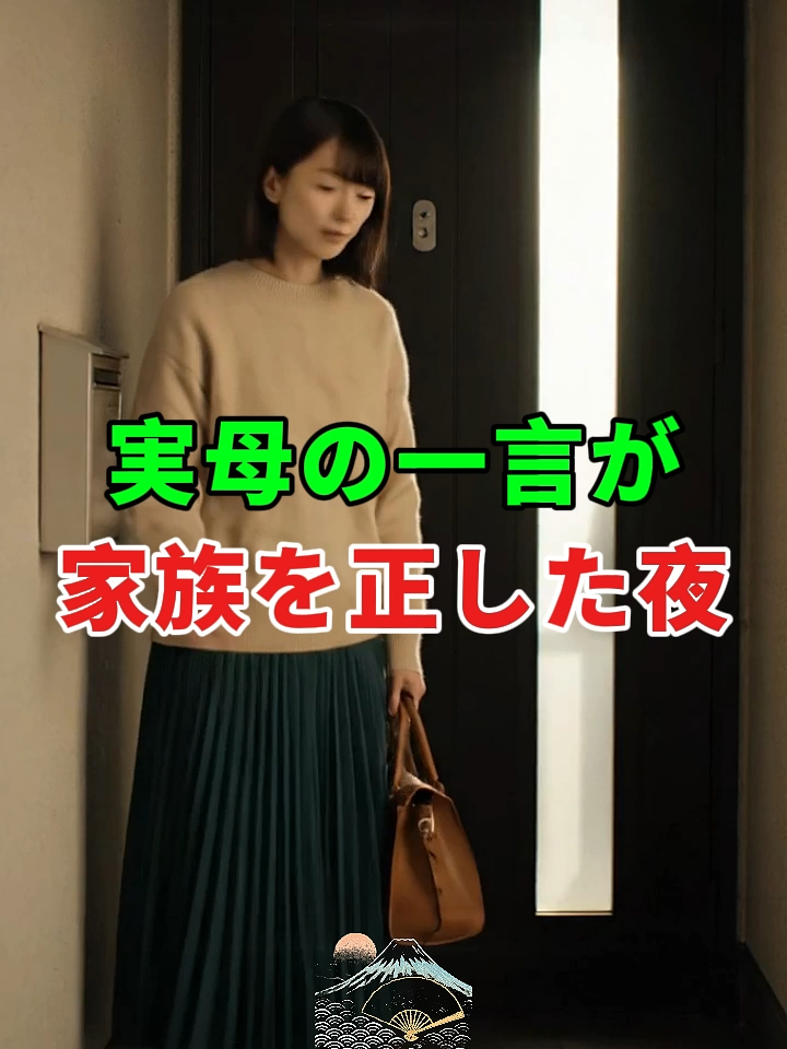 実母の一言が、家族を正した夜....#ドラマ#実話 #実話ストーリー#人生#shorts