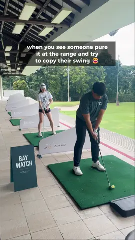 Reminder: don’t learn golf from YouTube 🤣