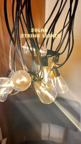 POV: Your backyard’s glow-up is powered by the sun💡🌞✨ #solarstringlights #solarlights #stringlights #outdoorlights #homeimprovement 