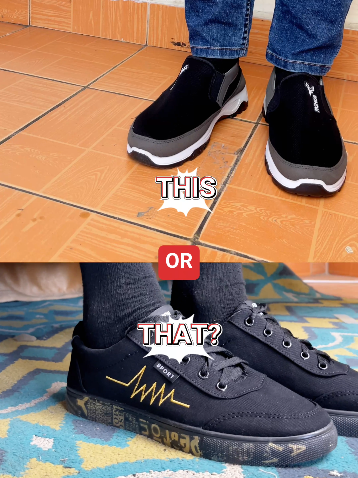 Enjoy more than 70% OFF on these comfy men's casual #shoes only on the Kilimall app now! Just use the  codes below:  #loafers- 18881976 sh899  #boardshoes- 19168638 sh1099 to search and grab your pair. Trust me, you don wanna miss this offer😁 Comment down below which one you prefer. #fypp #fashion #kilimall #dealsandsteals #foryoü #hotdeals #paydaysale