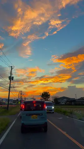 Langit jepang emang sebagus ini✨ #kenshuuseijapan🇮🇩🇯🇵 #magangjepang #japanvibes #senja #pedesaan 