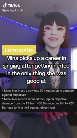 Genuinely what an odd nerf, and no the buffs she got in return were NOT equal. #deadlockgame #valve #viggleai #deadlockmina #deadlock