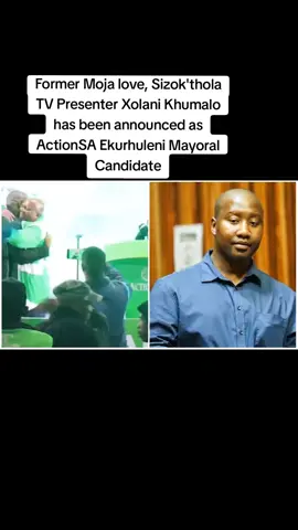 Former #mojalove  #sizokthola  TV Presenter #xolanikhumalo  has been announced as ActionSA Ekurhuleni Mayoral Candidate #newsstories #newslivesa 