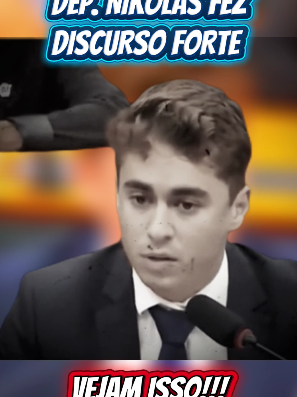 DEP. NIKOLAS FEZ DISCURSO FORTE, VEJAM ISSO!!! #nikolasferreira #politicatupiniquim #tupiniquim #politicahoje 