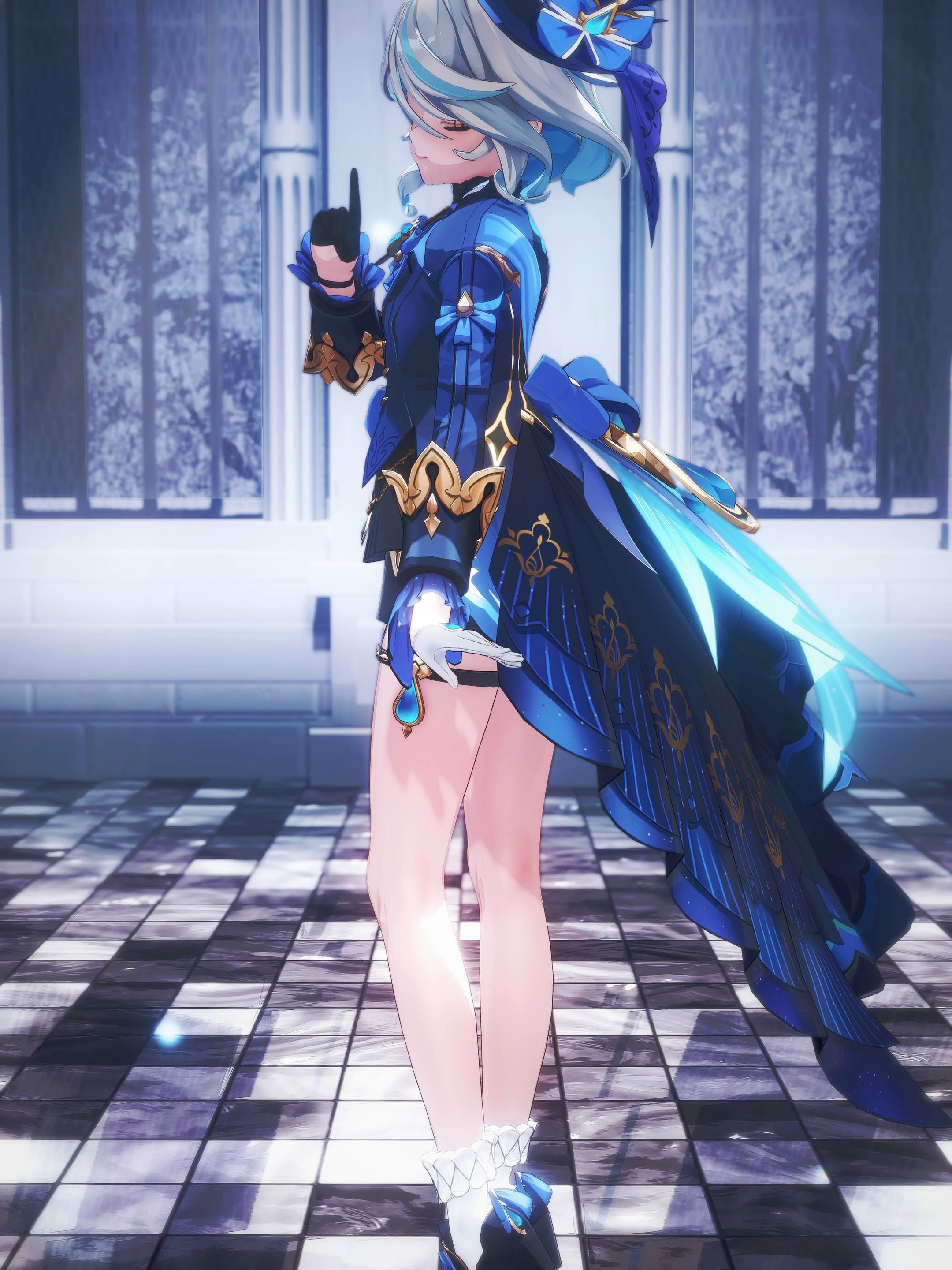 ❖#GenshinImpact #MMD❖ #フリーナ【DARE!?】 #mmd #原神  #hoyocreator #furina #shorts #てかdare  ❖Music：DARE!? / 鷹嶺ルイ(official)  ❖Motion：鷹嶺ルイ公式配布  ❖Model：HoYoverse  ❖Stage：X @Poison_Anime