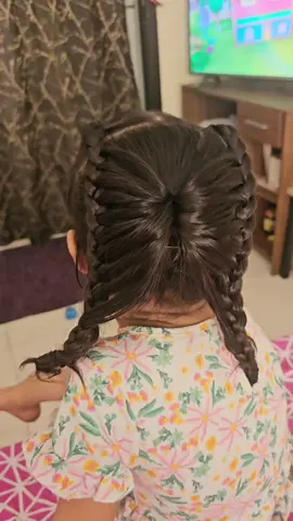 hair like a butterfly🦋 #butterflyhairstyle #hairstyleforbaby #foryou #likes and share pleae#thankyou 