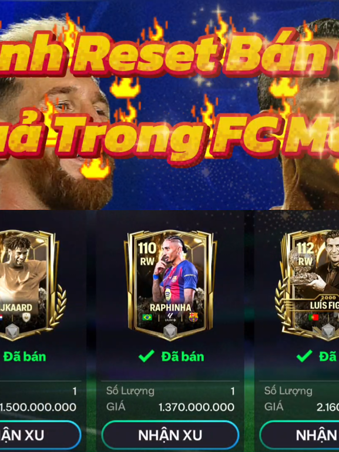 Cách Canh Reset Bán Cầu Thủ Trong FC Mobile 26 #fcmobile #fcmobilevietnam #viral #xuhuong #fyp 