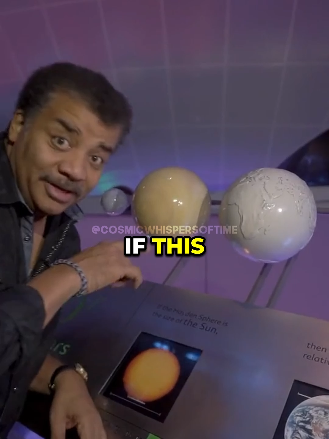 The Sun’s True Size Will Shock You ☀️ w/ Neil deGrasse Tyson #SpaceFacts #SolarSystem #PlanetSize #AstronomyShorts #ScienceWOW #SpaceExploration #CosmicPerspective #UniverseScale #MindBlown #SpaceLovers