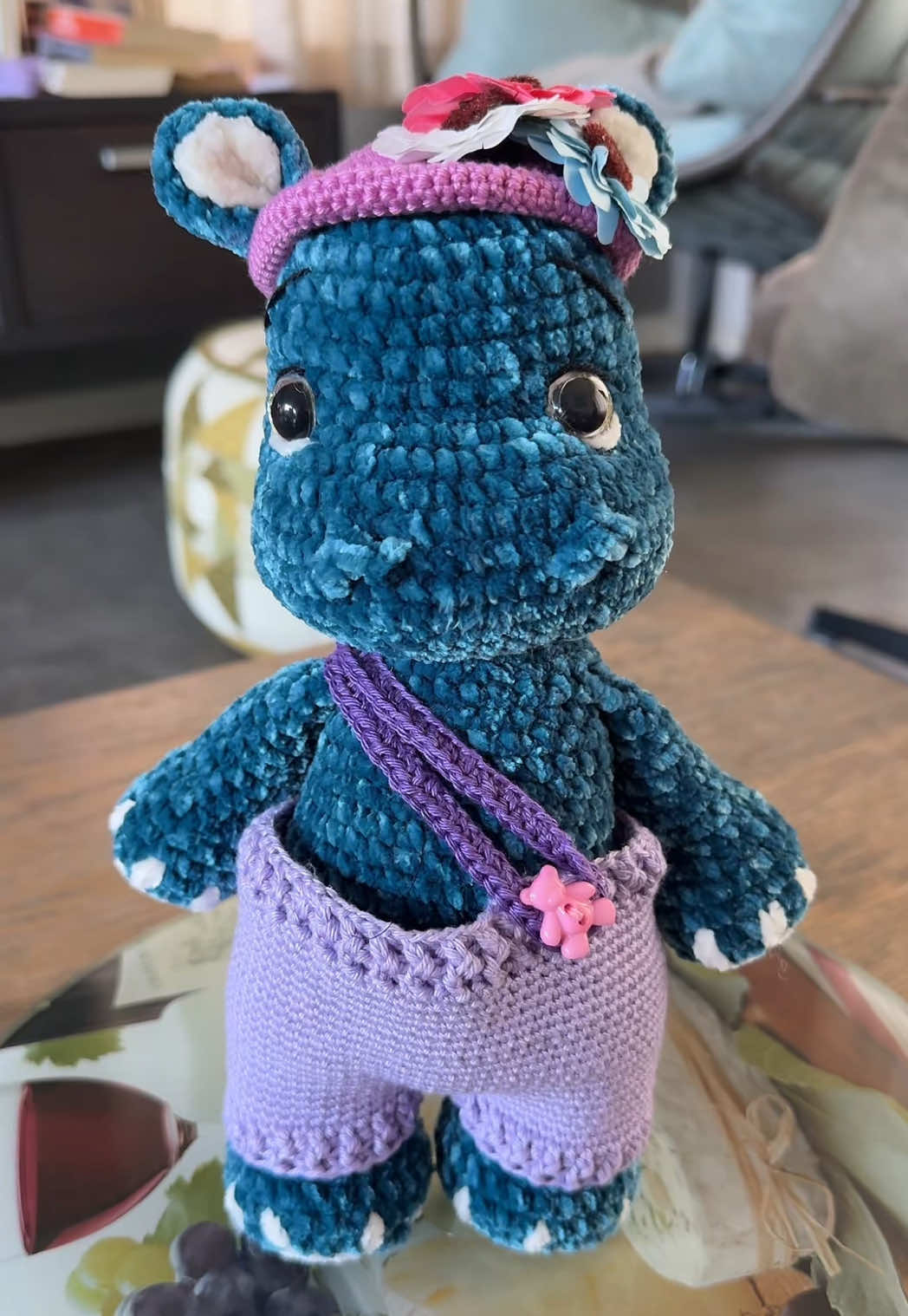 Weer zo’n leuk patroon van #love_crochet  @I Love Crochet  #jongensuitafrika #hippocrochet  #crochetersoftiktok  #momlife   Van de serie Jongens uit Afrika, het nijlpaard