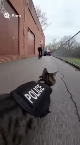 Police cat
