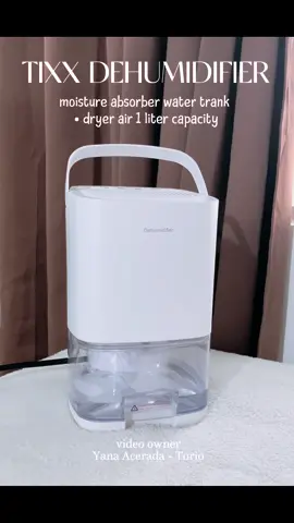The best dehumidifier I used at home. Bye Molds, Thank me later! ✨ #dehumidifier #tixxhomeappliances 