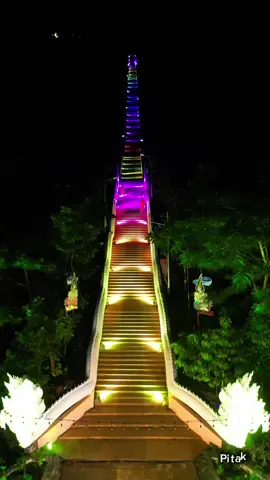 บันไดสวรรค์วัดพุทธาวาสภูสิงห์ #วัดพุทธาวาสภูสิงห์ #กาฬสินธุ์หวานมาก #ตักบาตร#เที่ยว #ธรรมชาติ 