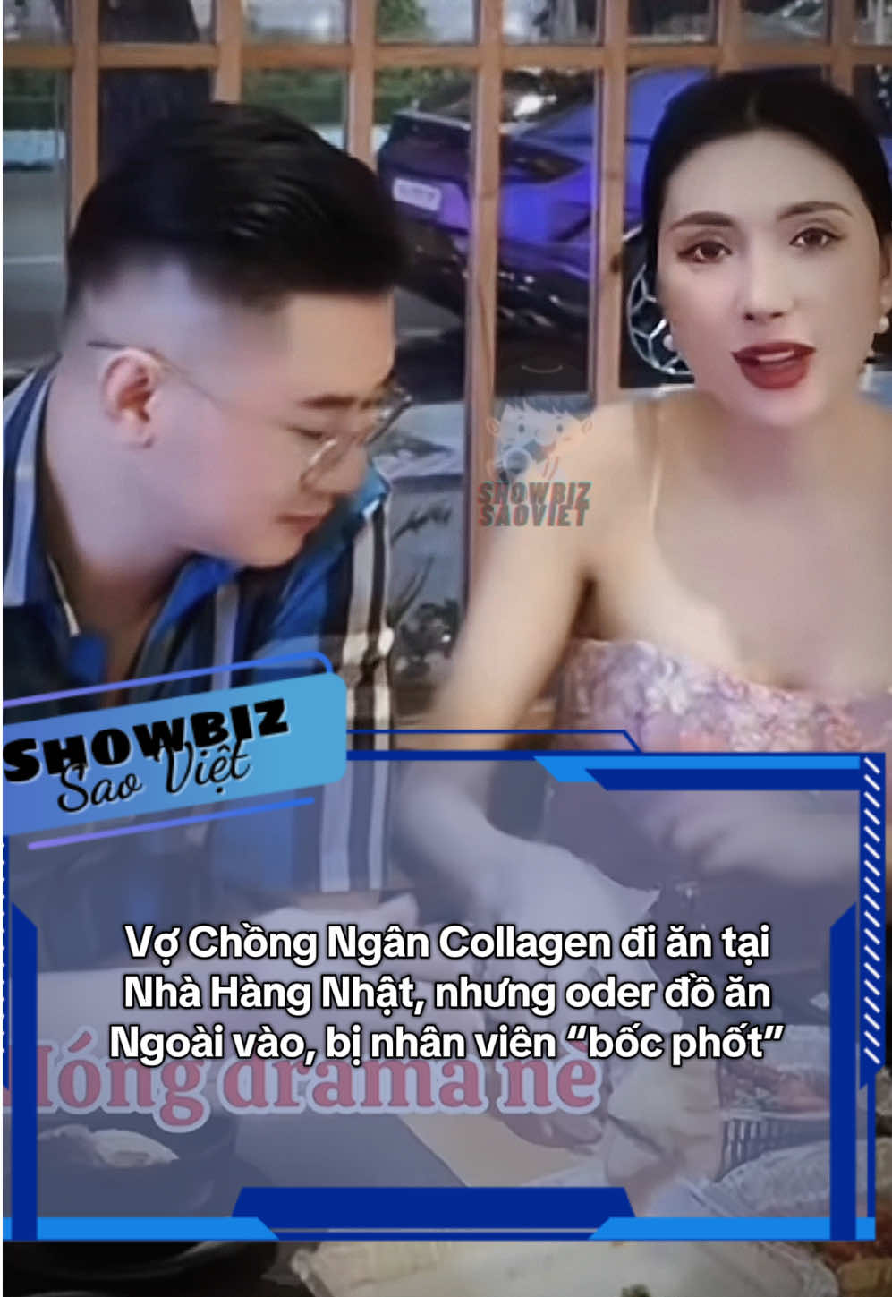 Vợ Chồng Ngân Collagen bị nhân viên quán Nhật “bốc phốt”? 😱 #NganCollagen #Ngan98 #tiktoknews #tiktokgiaitri #showbizsaoviet 