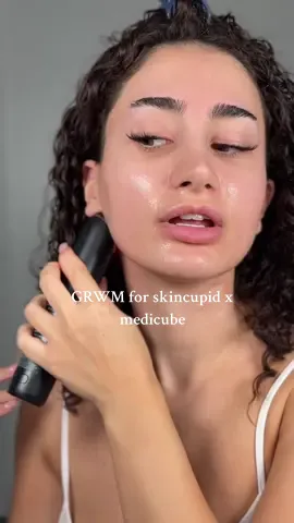 GRWM for skin Cupid @medicube global #PDRN   #medicube #boosterpro #medicubeskincare #skincupid