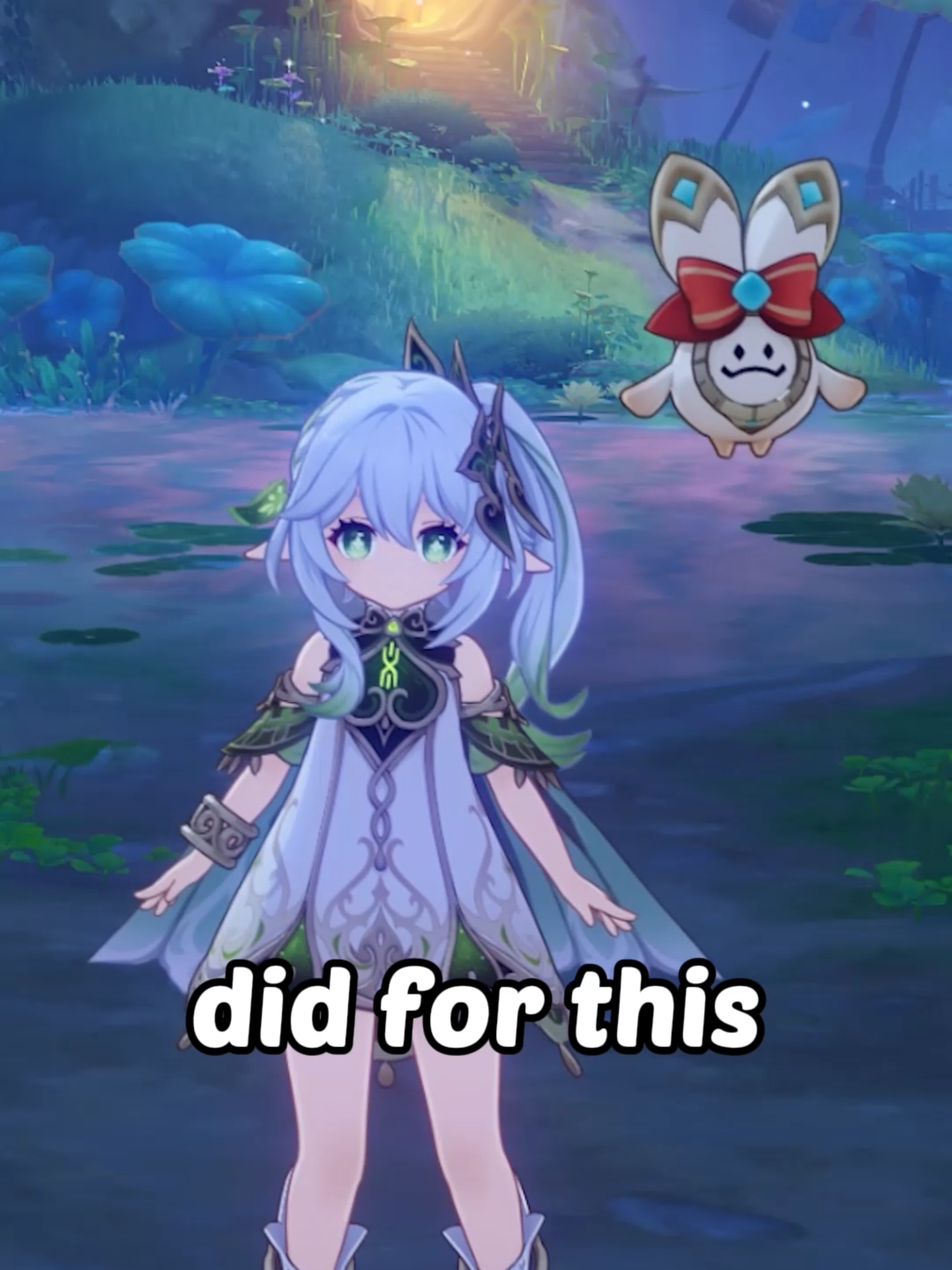 I Actually Did This for a pet in Genshin 😭#GenshinImpact #voltyea #genshincollab