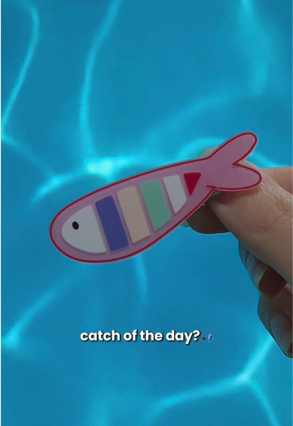 grab your fish hair clip before it swims away again 🐟