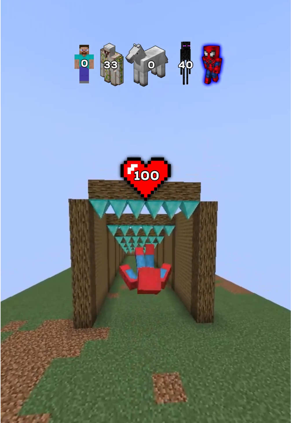 Minecraft deathrun #Minecraft #minecrafttest #fy 