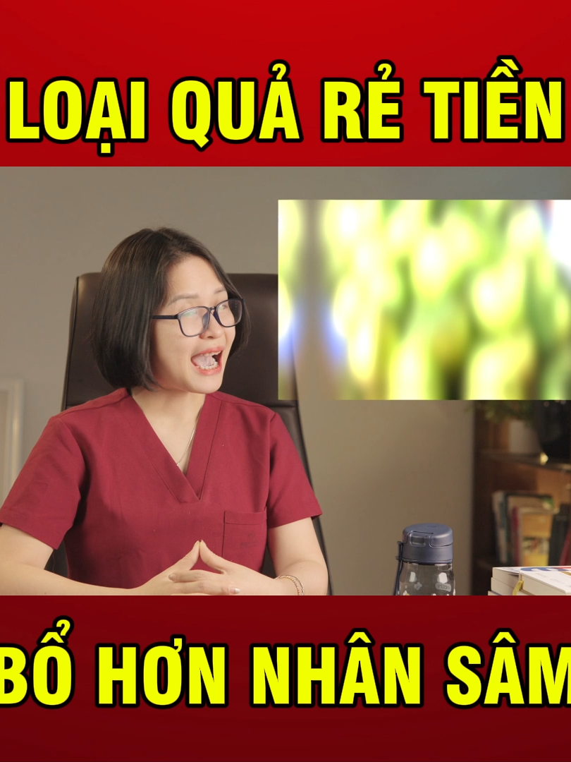 loại quả rẻ tiền bổ hơn nhân sâm #duocsibinh #momau #momaucao #cholesterol #tieuduong #duonghuyet
