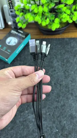 Cáp sạc nhanh 3 trong 1 chính hãng Tranyoo#hanhstore_1 #phukiendienthoai #capsacnhanh 