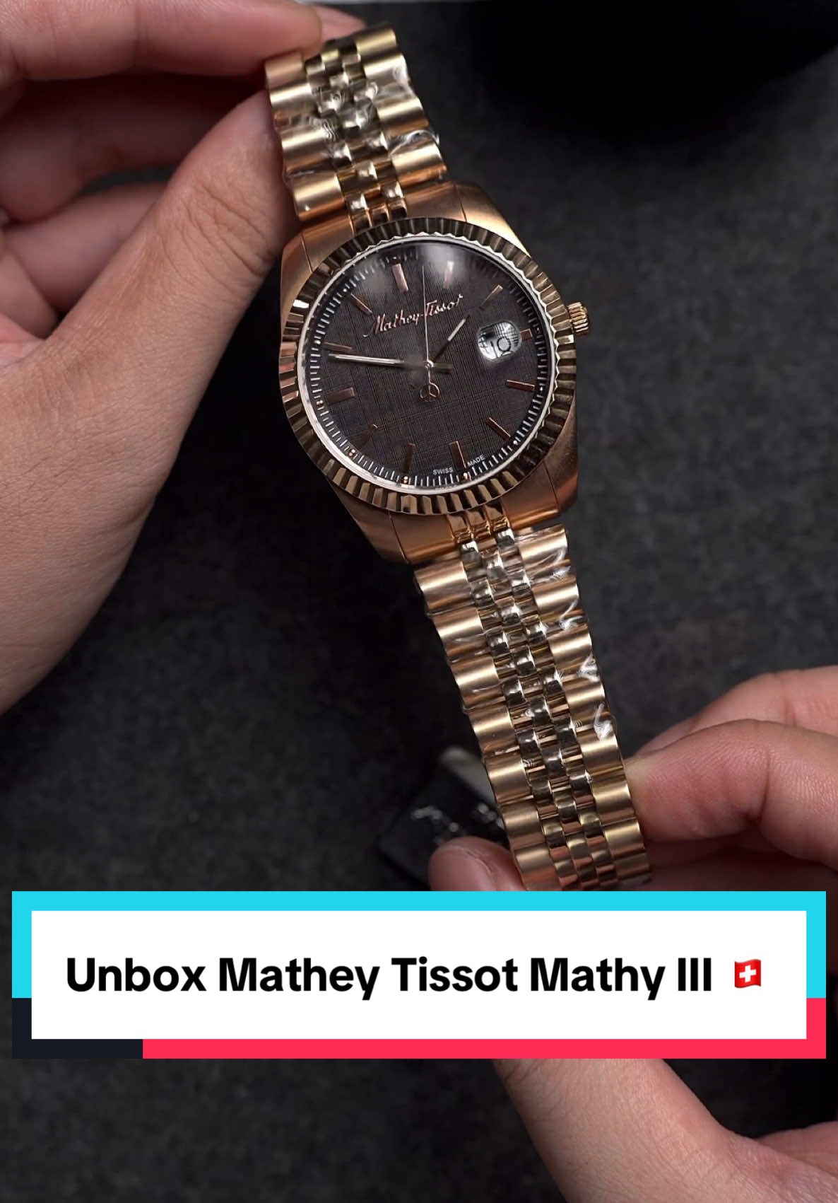 Trên tay nhanh bản Mathy III sang trọng, Swiss made bình dân. 🇨🇭🇨🇭🇨🇭 #biwatch #unbox #mathyIII #MATHEYTISSOT #matheytissotchinhhang 