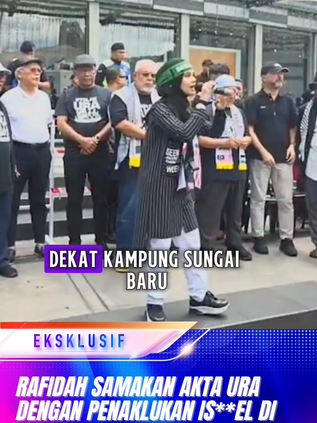 Dasarnya, kerajaan pusat hanya ikut prosedur undang-undang sama yang dipakai ketika PASPN dulu. Walaubagaimanapun, PAS tetap menjayakan himpunan #TOLAKURA dalam pada rakyat malaysia sedang berhimpun untuk himpunan Sumud. #rafidahibrahim #pembangkang #wadahdaily #sogo #himpunanura #malaysia #politk #paspn #takiyuddinhassan #bersatu #hamzahzainuddin #malaysiamadani #gigih #bersatu #wadahdaily #telus #informatif #berani