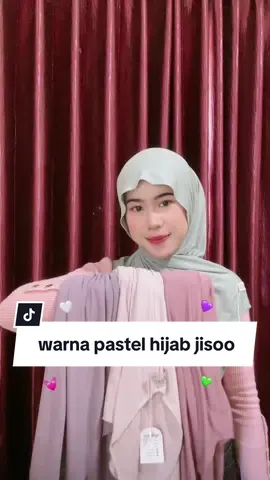 4 warna per - pastelan yg best seller yg wajib kalian punyaa!💓 #hijabjisoo #bergohijab #bergorayon #hasticollection 