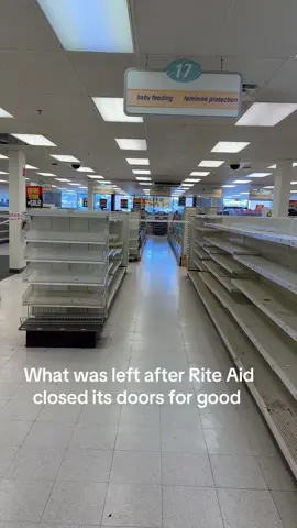 #whatwasleft #riteaid #goodbye #leftbehind 
