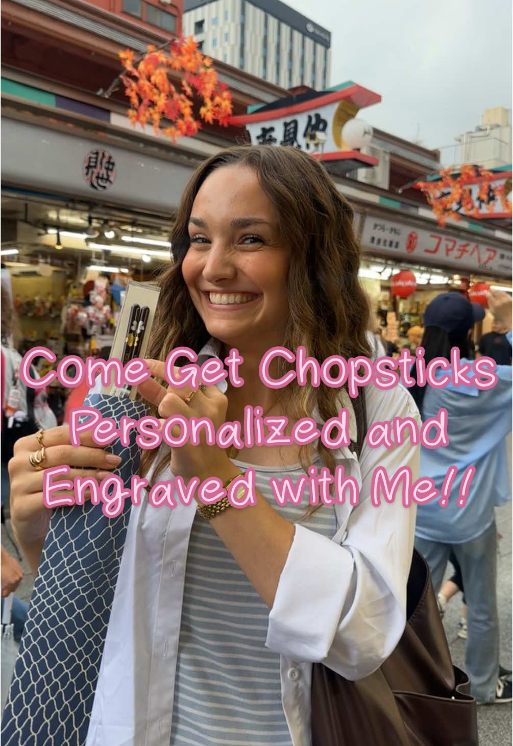 Such a fun thing to do!! My friend recommend this to me and I can’t wait to use them now!! ❣️❣️ #sensojitemple #tokyo #asakusa #personalized 