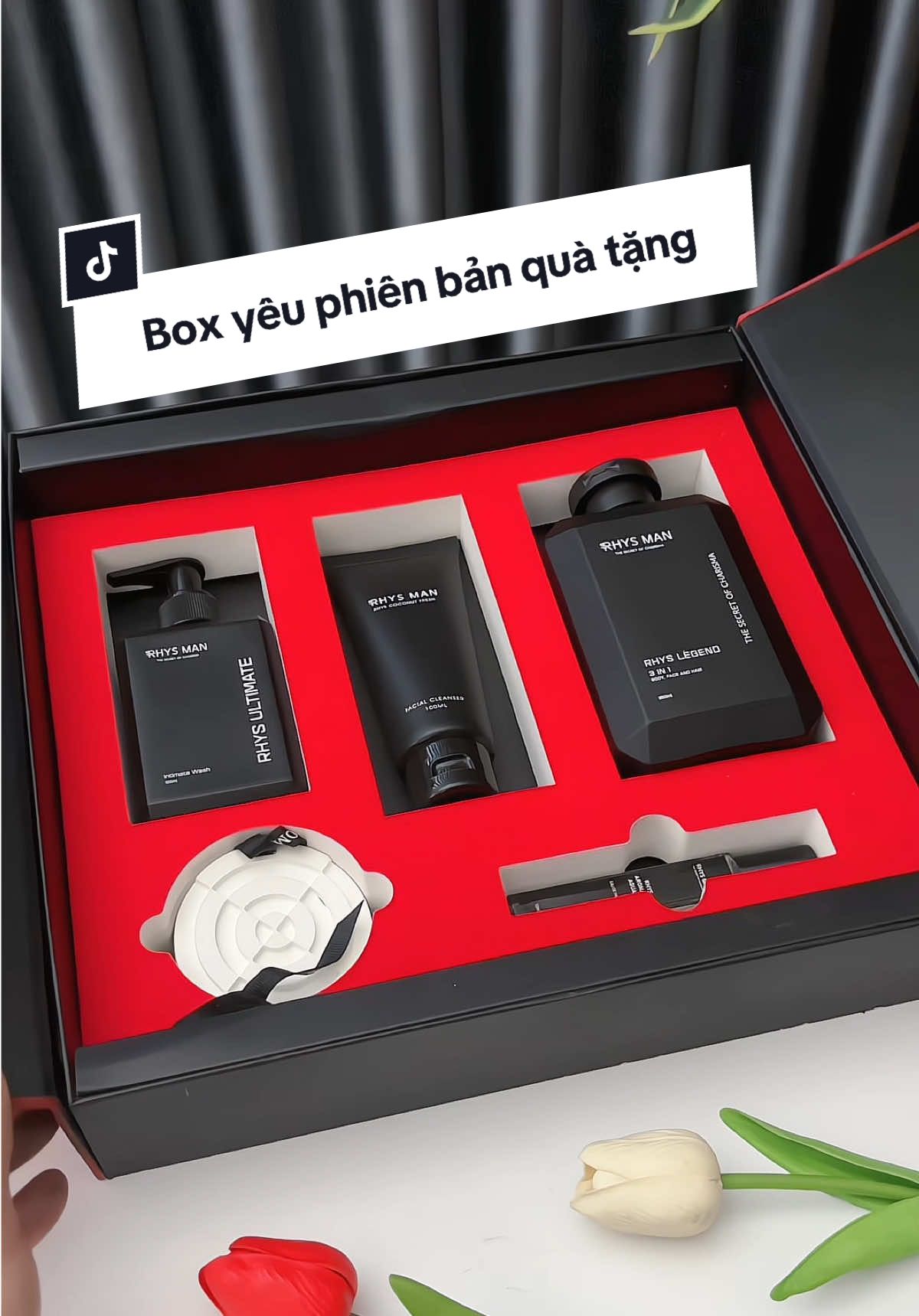 Làm quà chị em đừng bỏ qua SET này nha, Box yêu phiên bản LUXURY RHYSMAN #daugoi_rhysman #rhysman #quatang #quatangsinhnhat #quatangnguoiyeu 