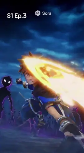 Season 1. Ep 3- The young heros are giving all they got till they saw a gaint keyhole in the sky. #Sora2 #ai #keyblade #Pokemon #kingdomhearts 