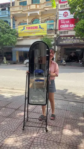 Gương soi toàn thân nhà e đủ 3 màu các bác ạ #xuhuong #guong #guongsoitoanthan #guongsoi #noithatkhoangan 