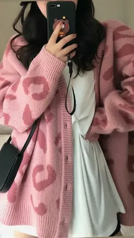 Tiger Cardi Korean Look 💕 *** Link Bio No. 04 #cardigan #cardigankorea #cardi 