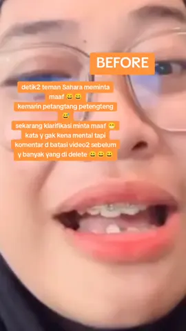 detik2 teman Sahara meminta maaf 😄  #sahararentalmobil #yaimimdosen #peeseteruantetangga #sahara_vebesss #viralpyp