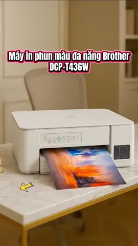 Máy in phun màu đa năng Brother DCP-T436W #mayinmaudanang #mayin #mayinmau #xuhuong #viral 