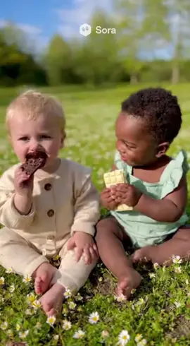 perche tu mangi quello bianco? #baby #viral #sora #sora2 #soraAI 