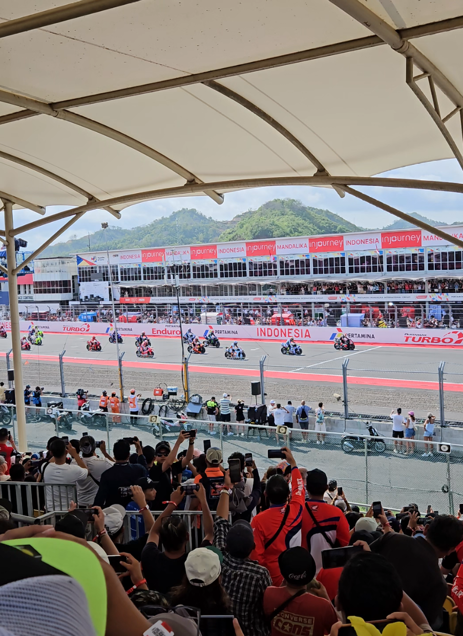 sprint race Moto GP Mandalika 2025 #motogp #mandalika2025 