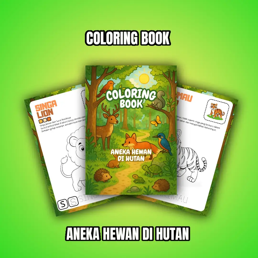 #produkdigital #digitalproduk #bukumewarnai #bukugambar #canva 