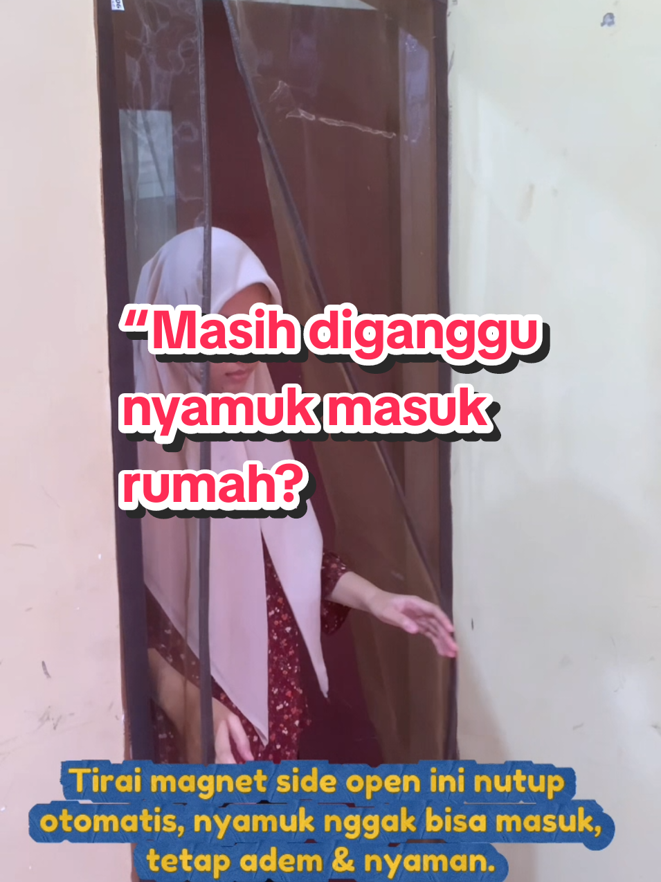 Tirai Magnet DD – bebas nyamuk & praktis 🚪 #tiraimagnet #fy  #JAVALIVIN #fyppppppppppppppppppppppp  #fypage 